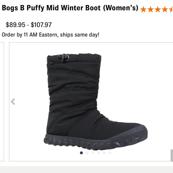 bogs puffy boots